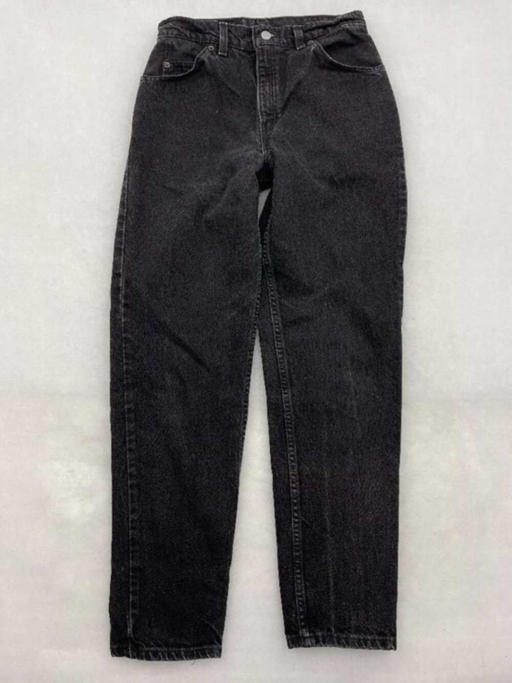 Vintage Levi's 15951 Relaxed Tapered Black Mom Jeans Women's 10 Med Fits 27x30